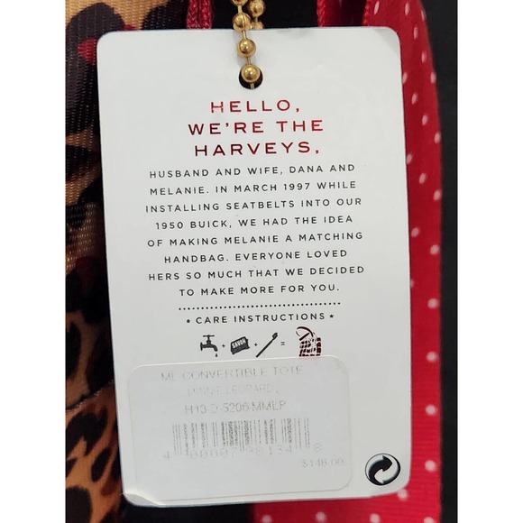 Harvey's For Disney Couture Minnie Mouse Leopard Print Seatbelt Purse NWT! - Picture 9 of 16